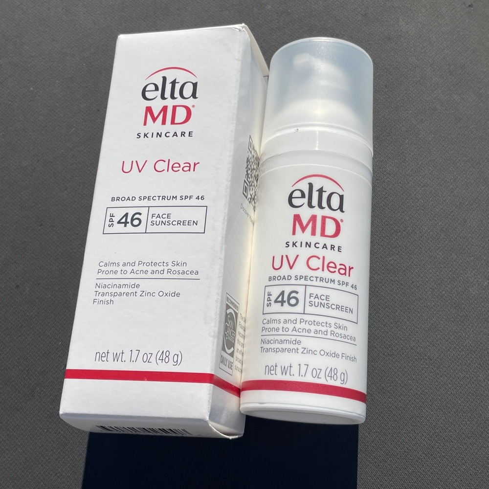 Elta MD UV Clear Broad-spectrum Facial Sunscreen SPF 46 1.7 oz EXP 06/27 NEW